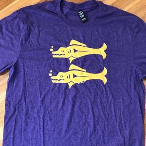 Legends of the Hidden Temple Purple Barracudas Shirt (misprint)